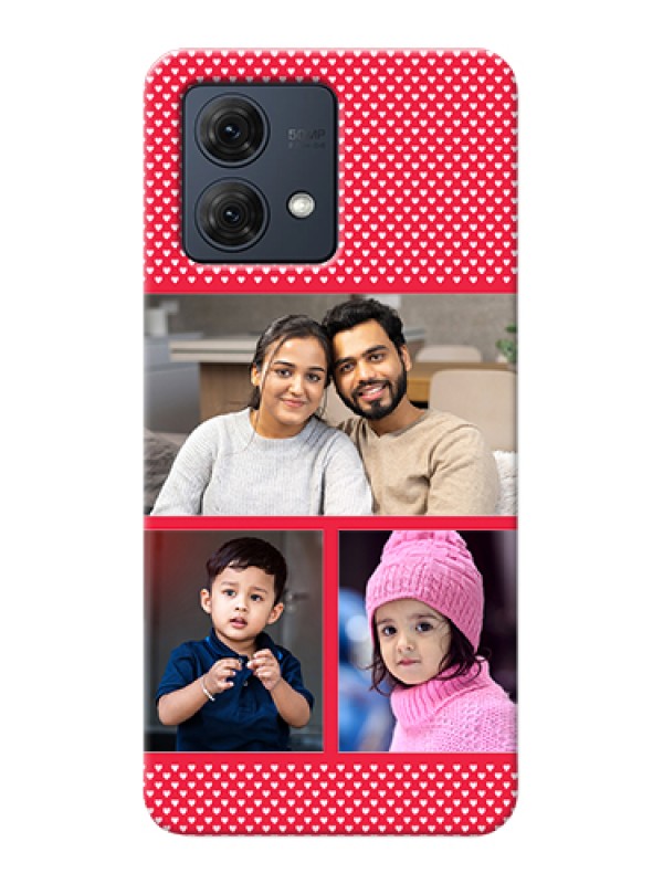 Custom Motorola Moto G84 5G Custom Hard Phone Case - Bulk Photo Upload Design
