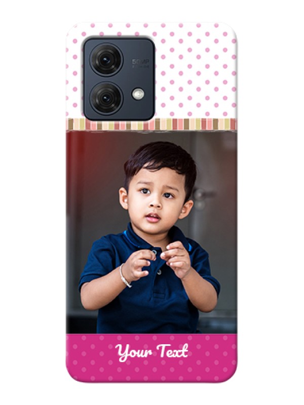 Custom Motorola Moto G84 5G Custom Hard Phone Case - Cute Girls Cover Design