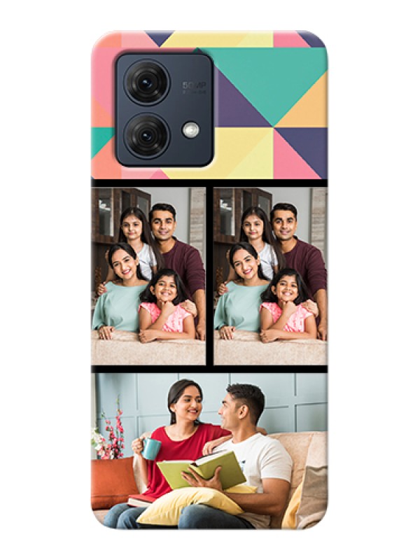 Custom Motorola Moto G84 5G Custom Hard Phone Case - Bulk Pic Upload Design