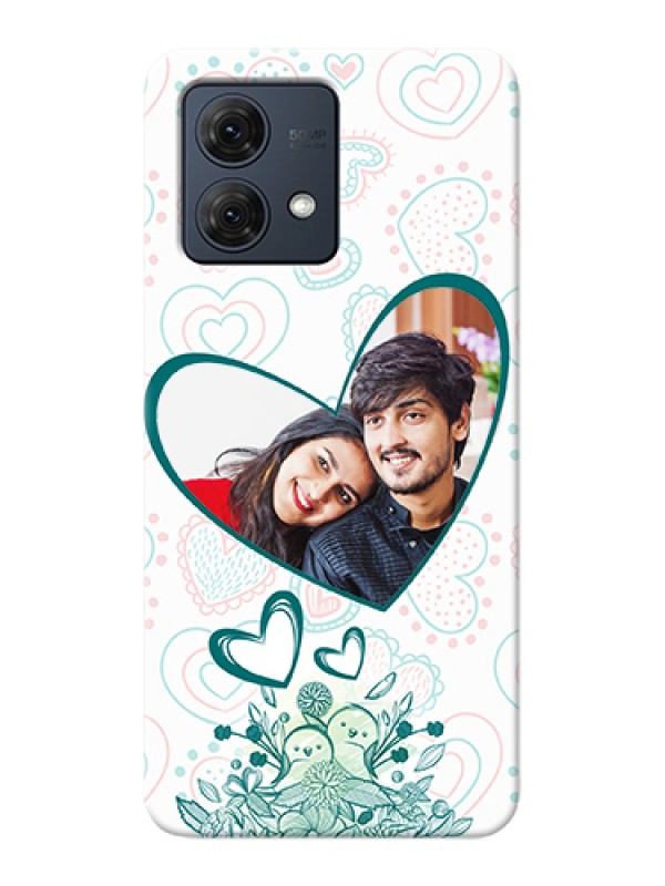 Custom Motorola Moto G84 5G Custom Hard Phone Case - Premium Couple Design