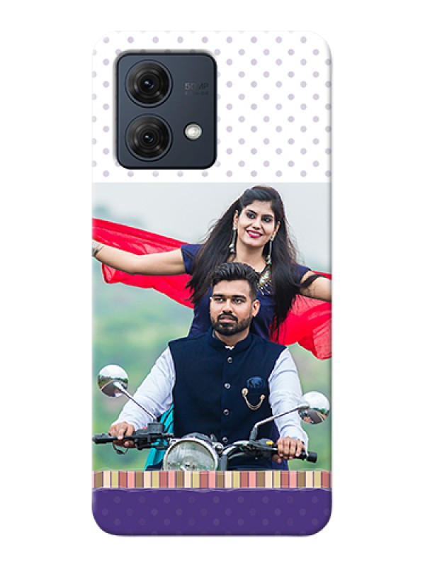 Custom Motorola Moto G84 5G Custom Hard Phone Case - Cute Family Design