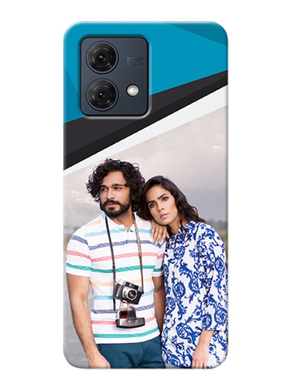 Custom Motorola Moto G84 5G Custom Hard Phone Case - Simple Pattern Photo Upload Design