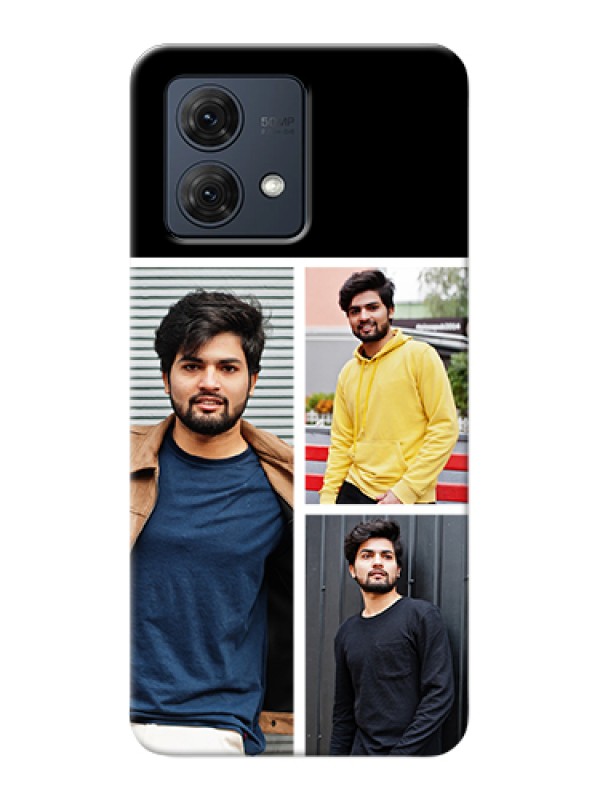 Custom Motorola Moto G84 5G Custom Hard Phone Case - Upload Multiple Picture Design