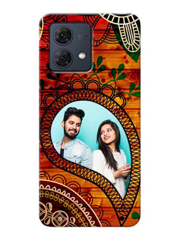 Custom Motorola Moto G84 5G Custom Hard Phone Case - Abstract Colorful Design