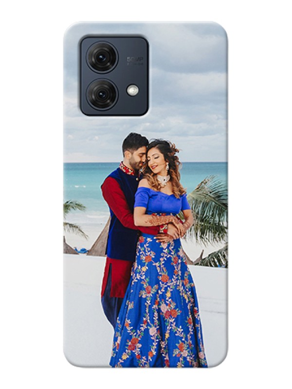 Custom Motorola Moto G84 5G Custom Hard Phone Case - Upload Full Picture Design