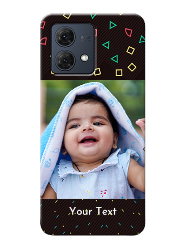 Custom Motorola Moto G84 5G Custom Hard Phone Case - With Confetti Birthday Design