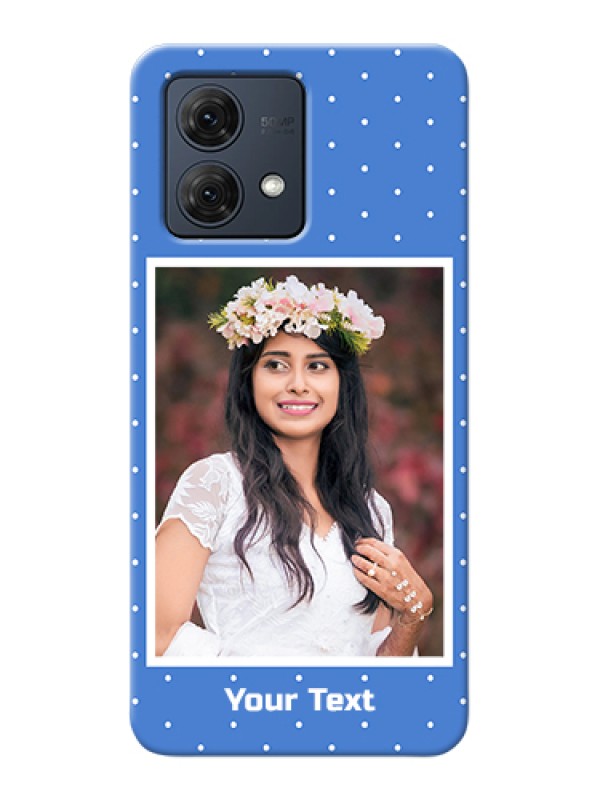 Custom Motorola Moto G84 5G Custom Hard Phone Case - Polka Dots Design