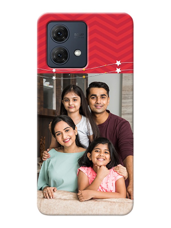 Custom Motorola Moto G84 5G Custom Hard Phone Case - Happy Family Design