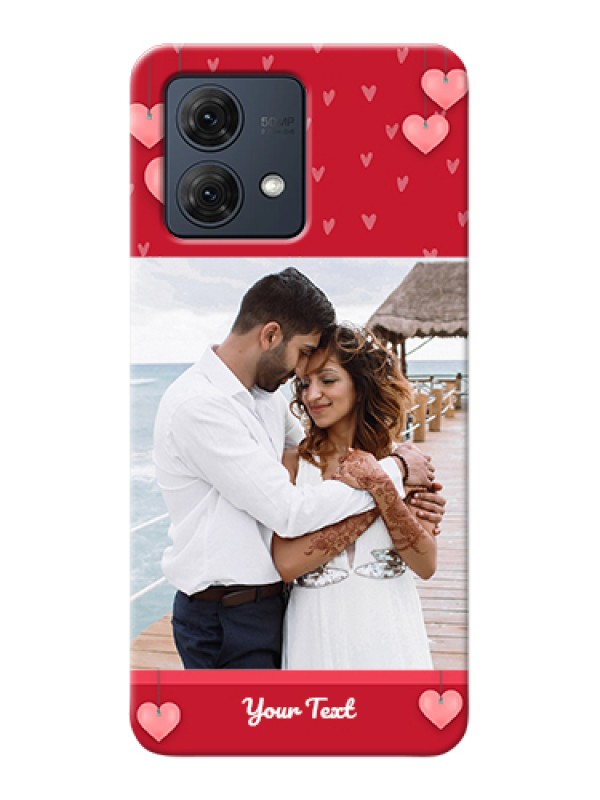 Custom Motorola Moto G84 5G Custom Hard Phone Case - Valentines Day Design