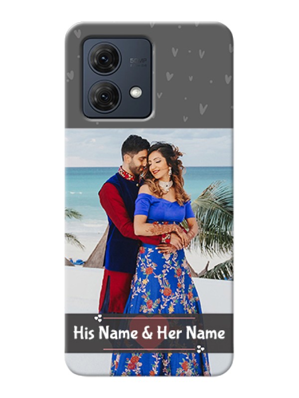 Custom Motorola Moto G84 5G Custom Hard Phone Case - Buy Love Design With Photo Online