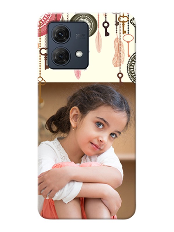 Custom Motorola Moto G84 5G Custom Hard Phone Case - Boho Style Design