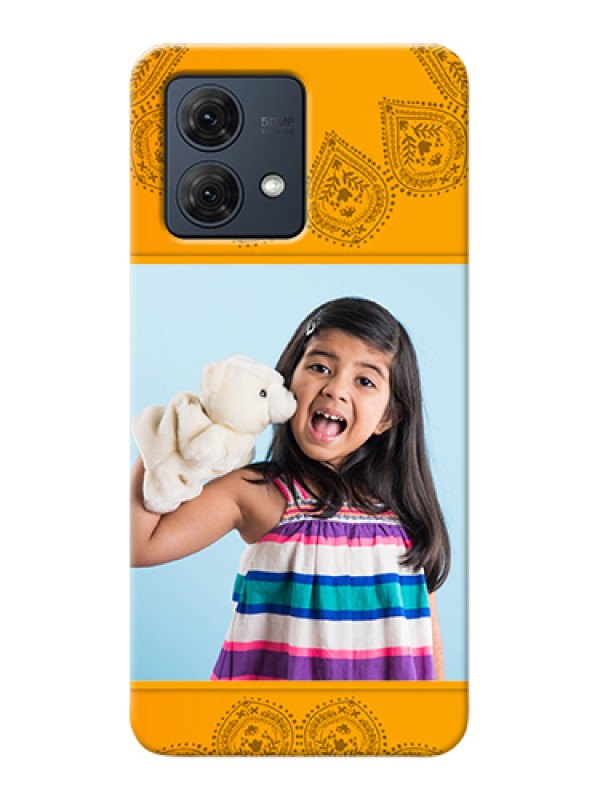 Custom Motorola Moto G84 5G Custom Hard Phone Case - Photo Wedding Design