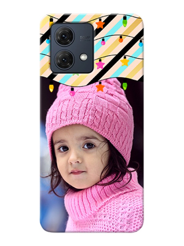 Custom Motorola Moto G84 5G Custom Hard Phone Case - Lights Hanging Design