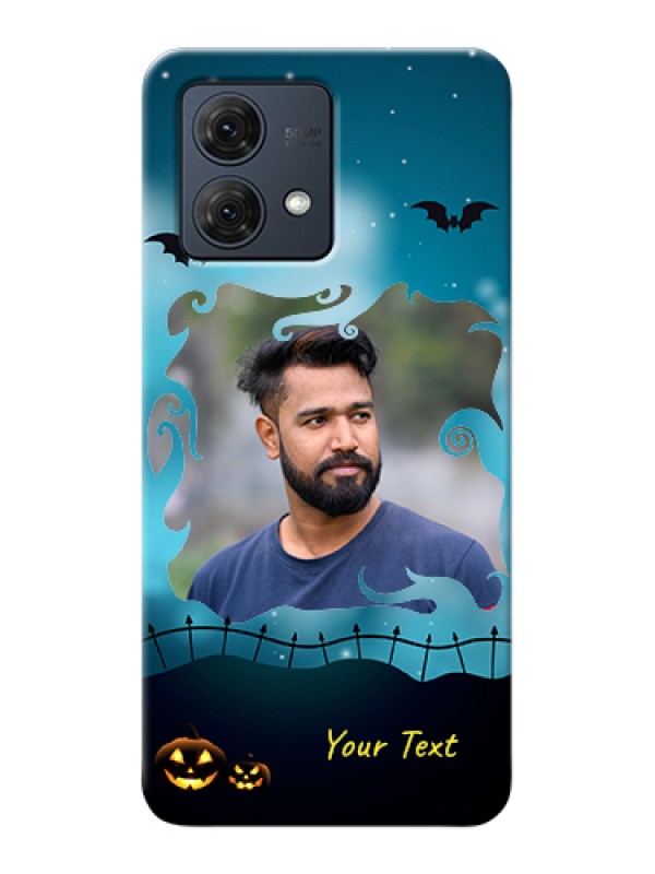 Custom Motorola Moto G84 5G Custom Hard Phone Case - Halloween Frame Design