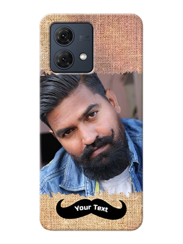 Custom Motorola Moto G84 5G Custom Hard Phone Case - With Texture Design