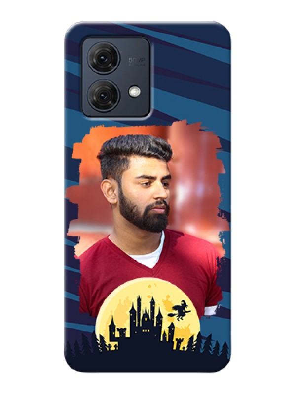 Custom Motorola Moto G84 5G Custom Hard Phone Case - Halloween Witch Design