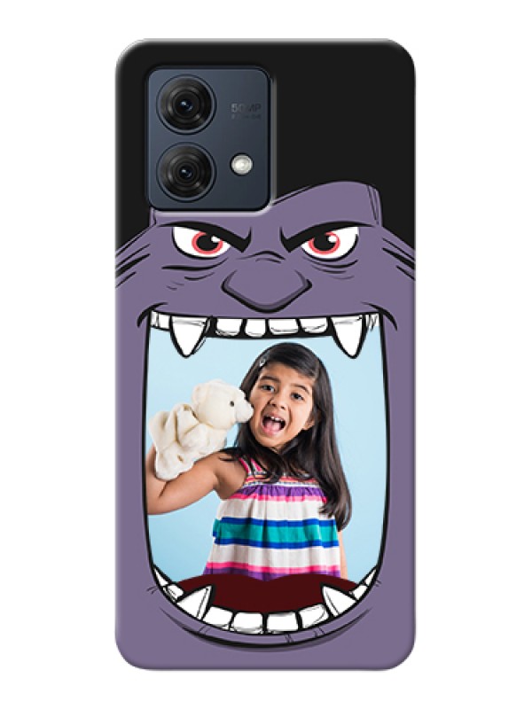 Custom Motorola Moto G84 5G Custom Hard Phone Case - Angry Monster Design