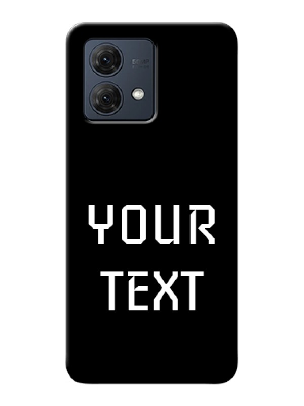 Custom Motorola Moto G84 5G Custom Hard Phone Case - Your Name Design