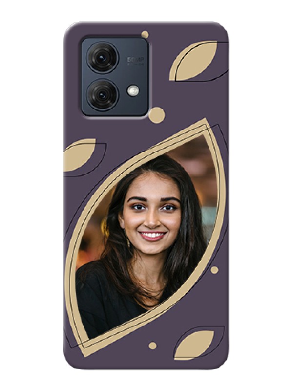 Custom Motorola Moto G84 5G Custom Hard Phone Case - Falling Leaf Design