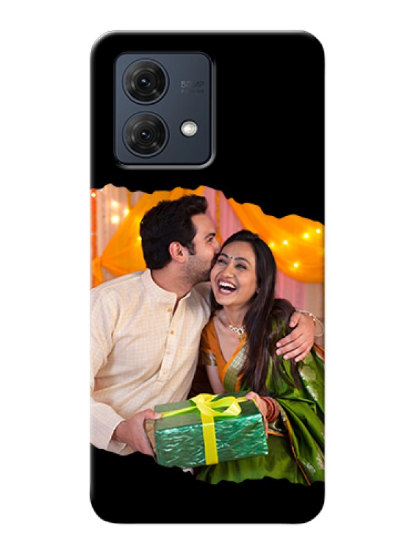 Custom Motorola Moto G84 5G Custom Hard Phone Case - Tear - Off Design