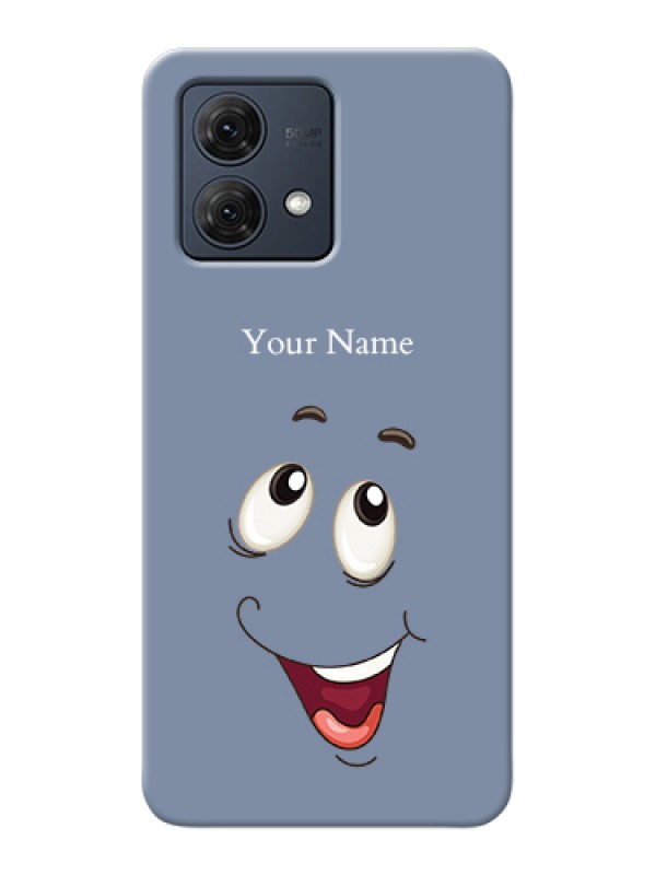 Custom Motorola Moto G84 5G Custom Hard Phone Case - Laughing Cartoon Face Design