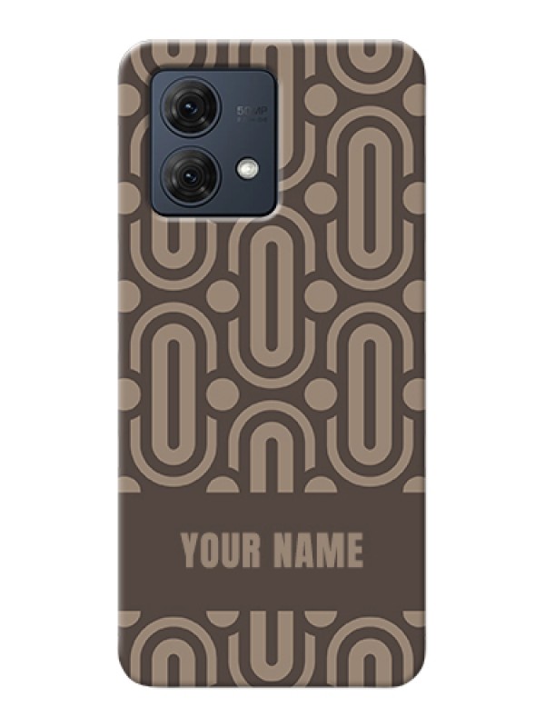 Custom Motorola Moto G84 5G Custom Hard Phone Case - Captivating Zero Pattern Design