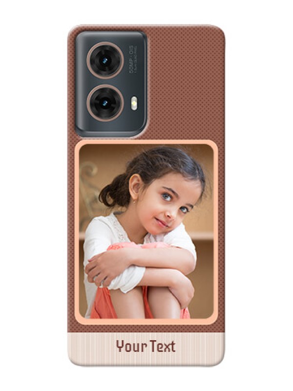 Custom Moto G85 5G Phone Covers: Simple Pic Upload Design