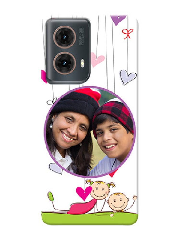 Custom Moto G85 5G Mobile Cases: Cute Kids Phone Case Design