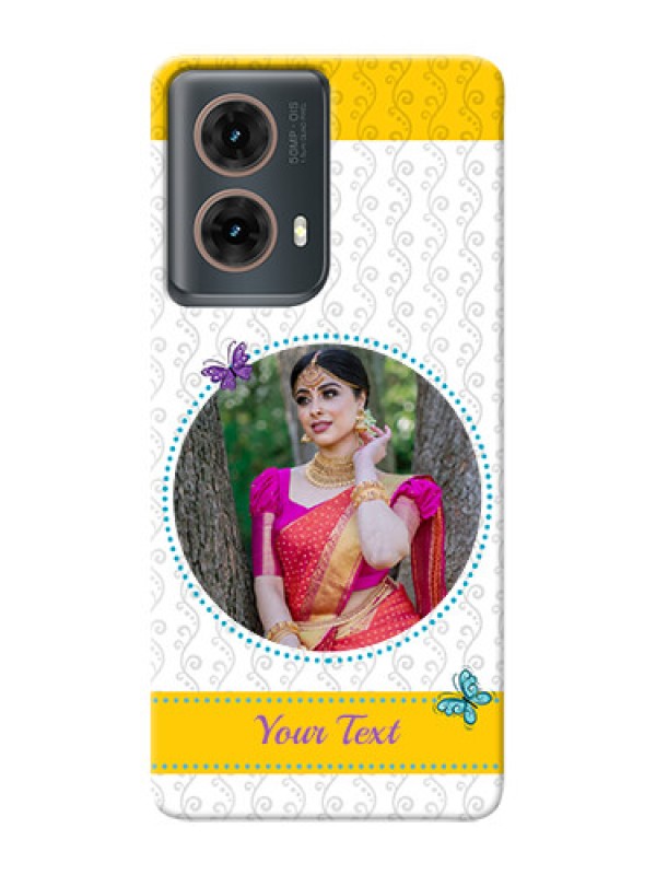 Custom Moto G85 5G custom mobile covers: Girls Premium Case Design