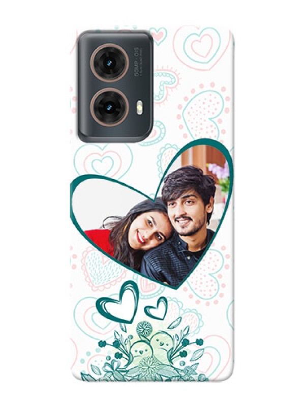 Custom Moto G85 5G Personalized Mobile Cases: Premium Couple Design
