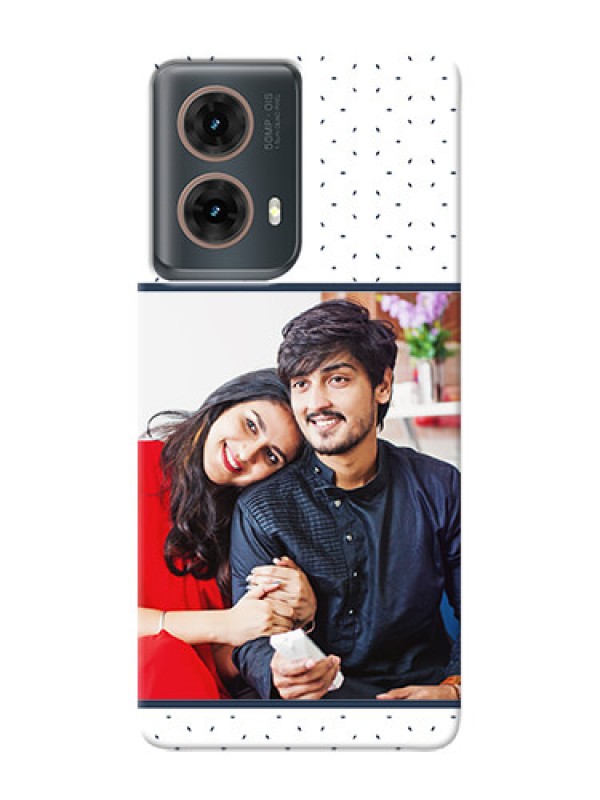 Custom Moto G85 5G Personalized Phone Cases: Premium Dot Design