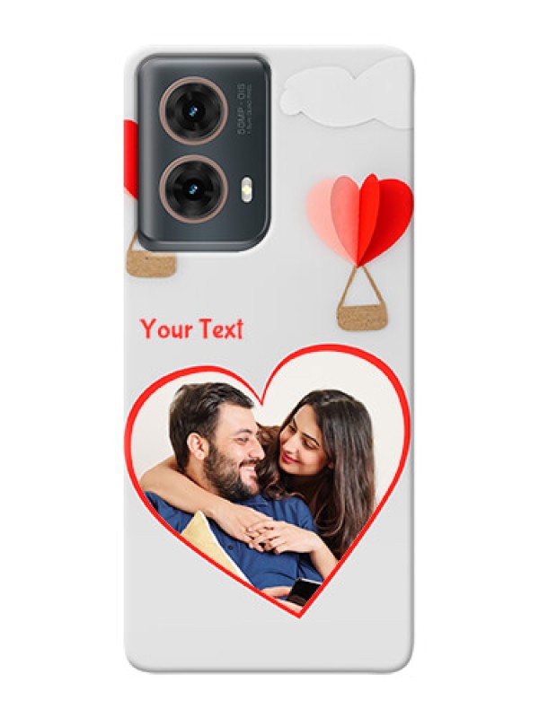 Custom Moto G85 5G Phone Covers: Parachute Love Design