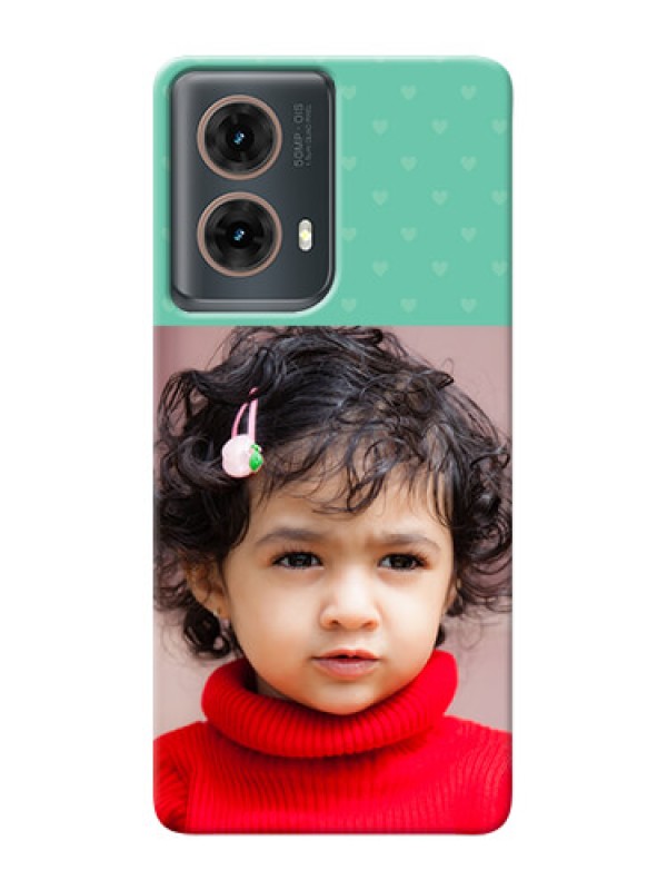 Custom Moto G85 5G mobile cases online: Lovers Picture Design