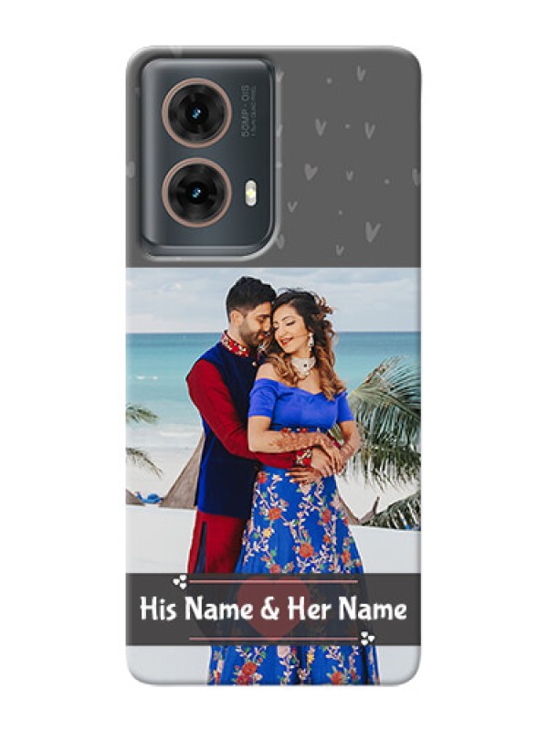 Custom Moto G85 5G Mobile Covers: Buy Love Design with Photo Online