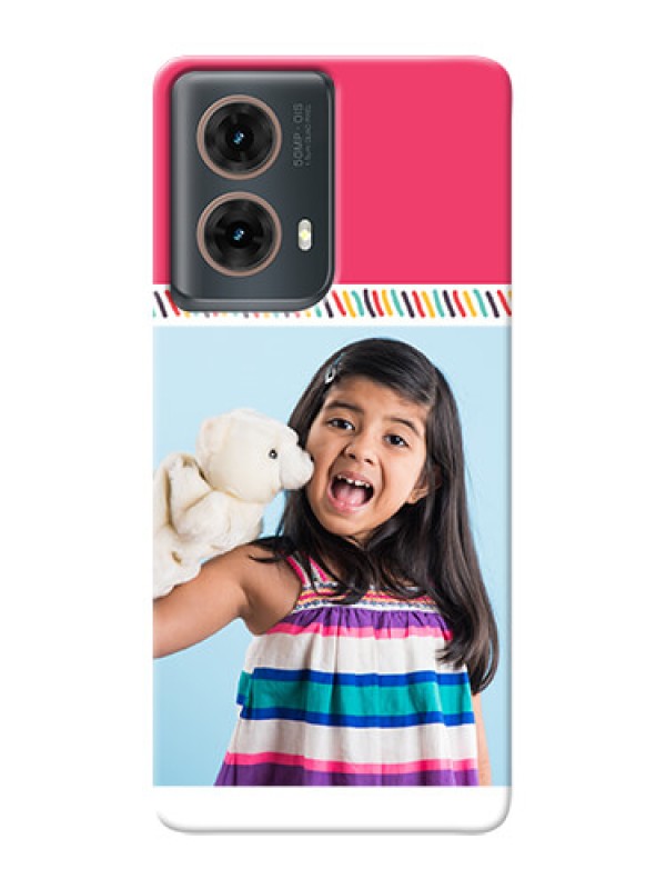 Custom Moto G85 5G Personalized Phone Cases: line art design