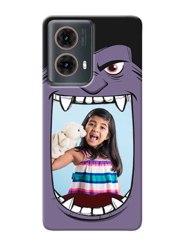 Custom Moto G85 5G Personalised Phone Covers: Angry Monster Design