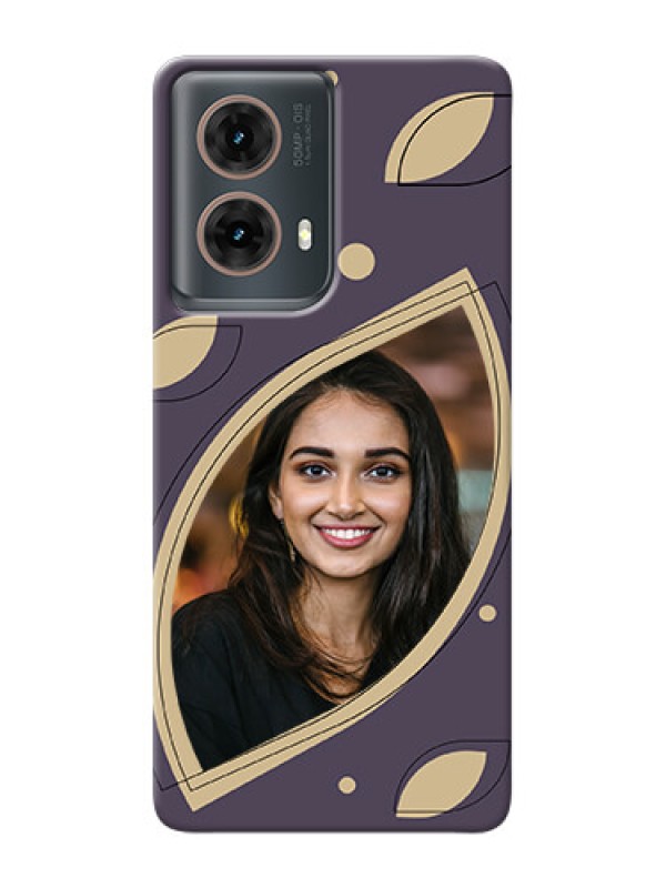 Custom Moto G85 5G Custom Mobile Case with Falling Leaf Design