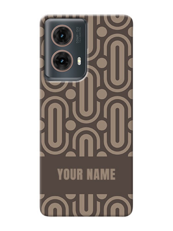 Custom Moto G85 5G Custom Phone Case with Captivating Zero Pattern Design