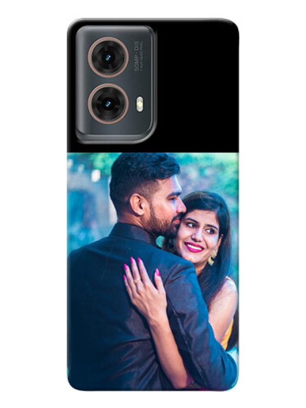 Custom Motorola Moto G85 5G Custom Hard Phone Case - Upload Full Picture With Custom Color Design