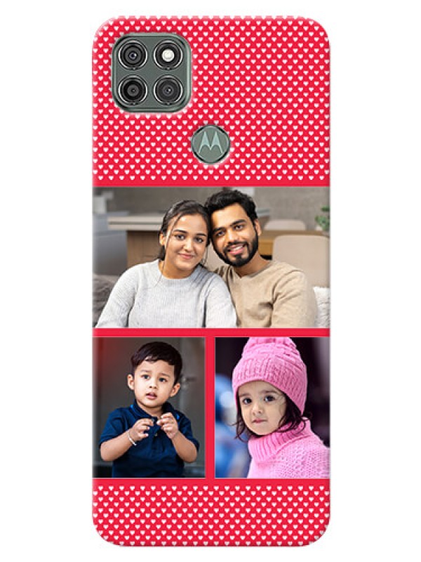 Custom Moto G9 Power mobile back covers online: Bulk Pic Upload Design