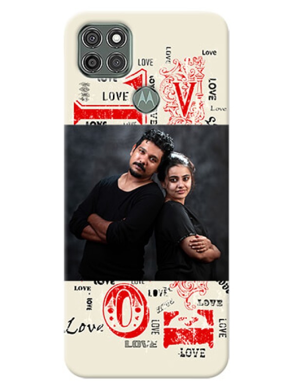 Custom Moto G9 Power mobile cases online: Trendy Love Design Case