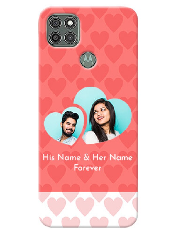 Custom Moto G9 Power personalized phone covers: Couple Pic Upload Design