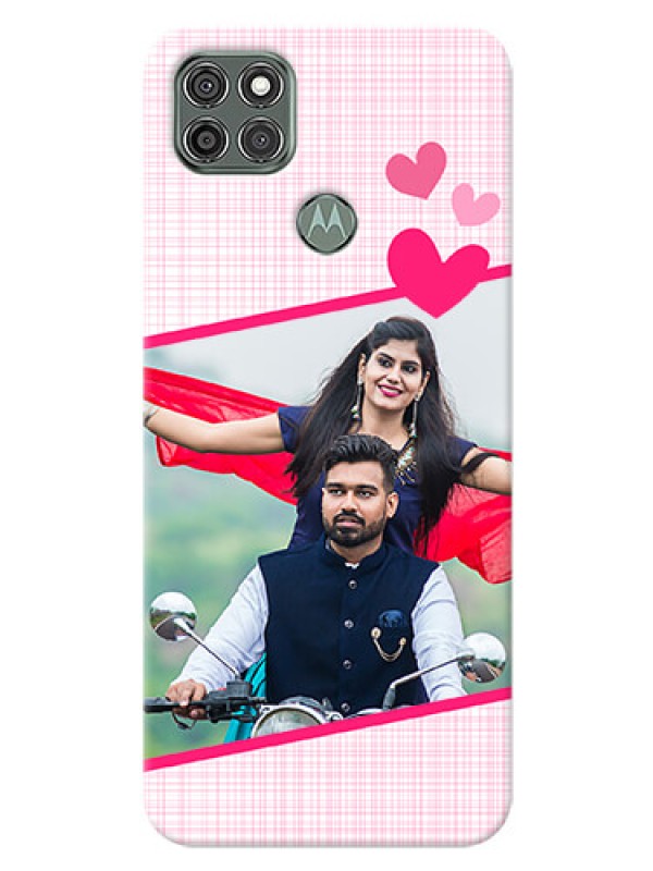 Custom Moto G9 Power Personalised Phone Cases: Love Shape Heart Design