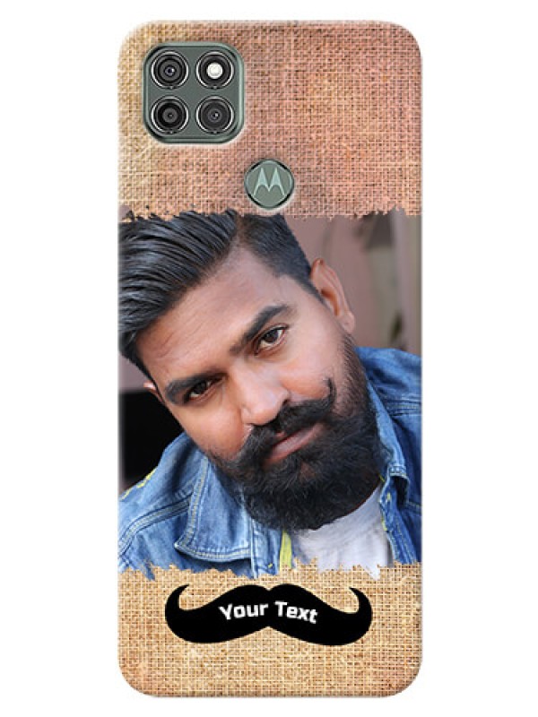 Custom Moto G9 Power Mobile Back Covers Online with Texture Design