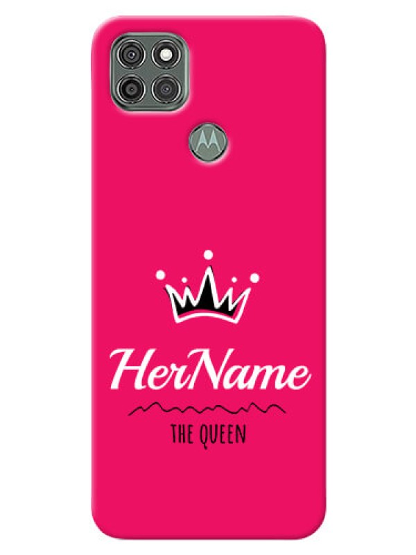 Custom Moto G9 Power Queen Phone Case with Name