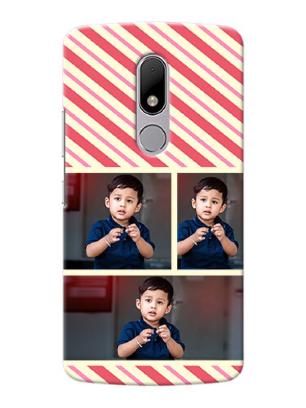 Custom Motorola Moto M Multiple Picture Upload Mobile Case Design
