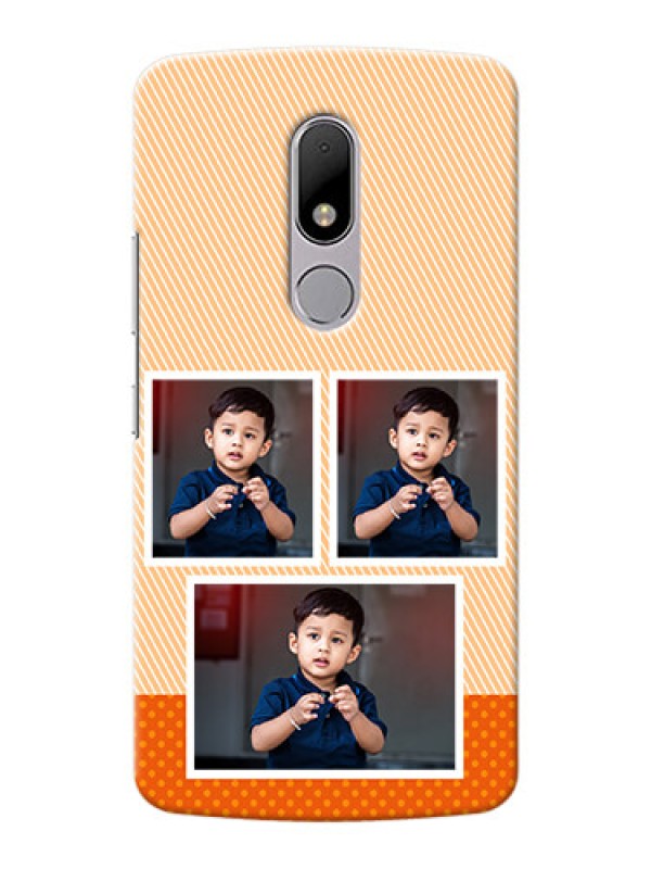 Custom Motorola Moto M Bulk Photos Upload Mobile Case  Design
