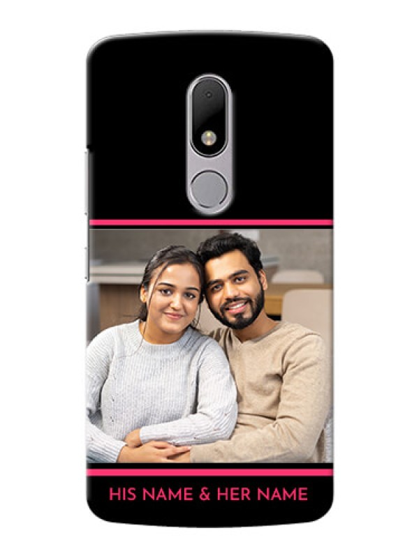 Custom Motorola Moto M Photo With Text Mobile Case Design