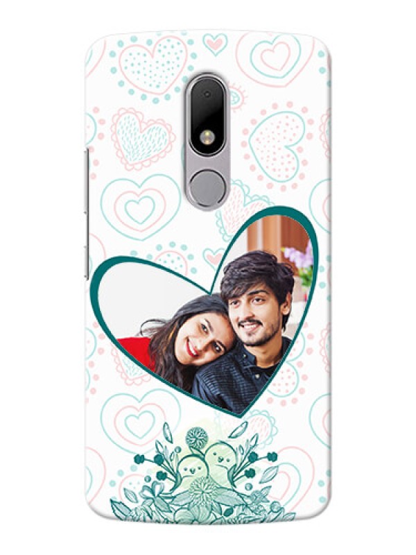 Custom Motorola Moto M Couples Picture Upload Mobile Case Design