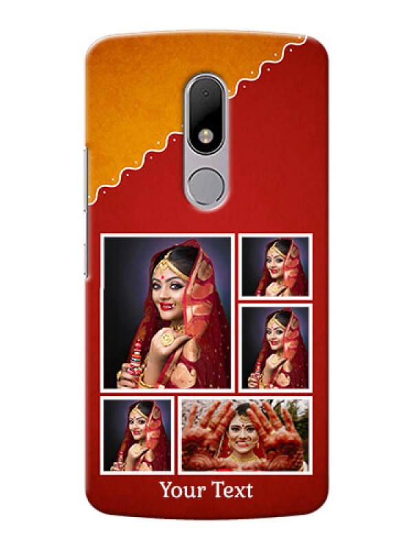 Custom Motorola Moto M Multiple Pictures Upload Mobile Case Design